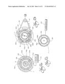 SYSTEMS USING A LEVITATING, ROTATING PUMPING OR MIXING ELEMENT AND RELATED     METHODS diagram and image