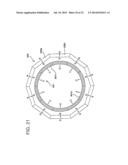 SYSTEMS USING A LEVITATING, ROTATING PUMPING OR MIXING ELEMENT AND RELATED     METHODS diagram and image