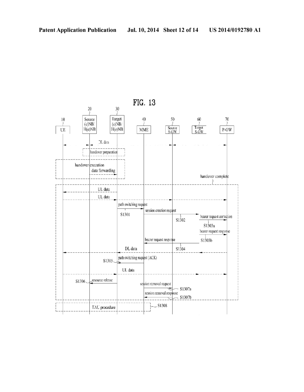 METHOD AND APPARATUS FOR ACCESSING VIA LOCAL NETWORK IN WIRELESS     COMMUNICATION SYSTEM - diagram, schematic, and image 13