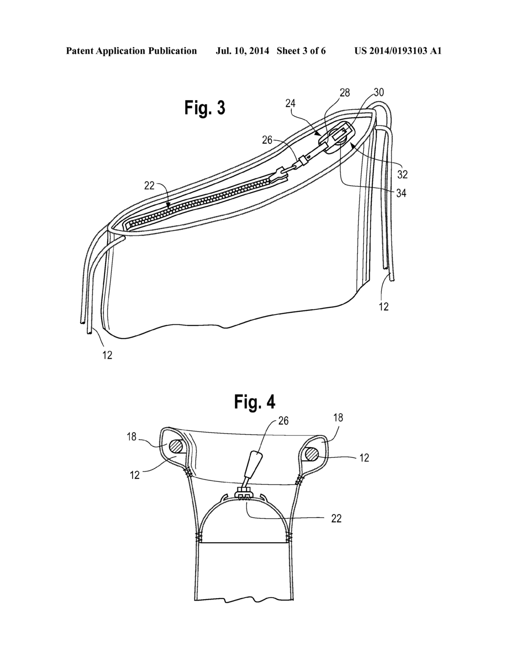 Lockable Bag with Secure Mounting Means - diagram, schematic, and image 04