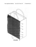 Frilled bag diagram and image