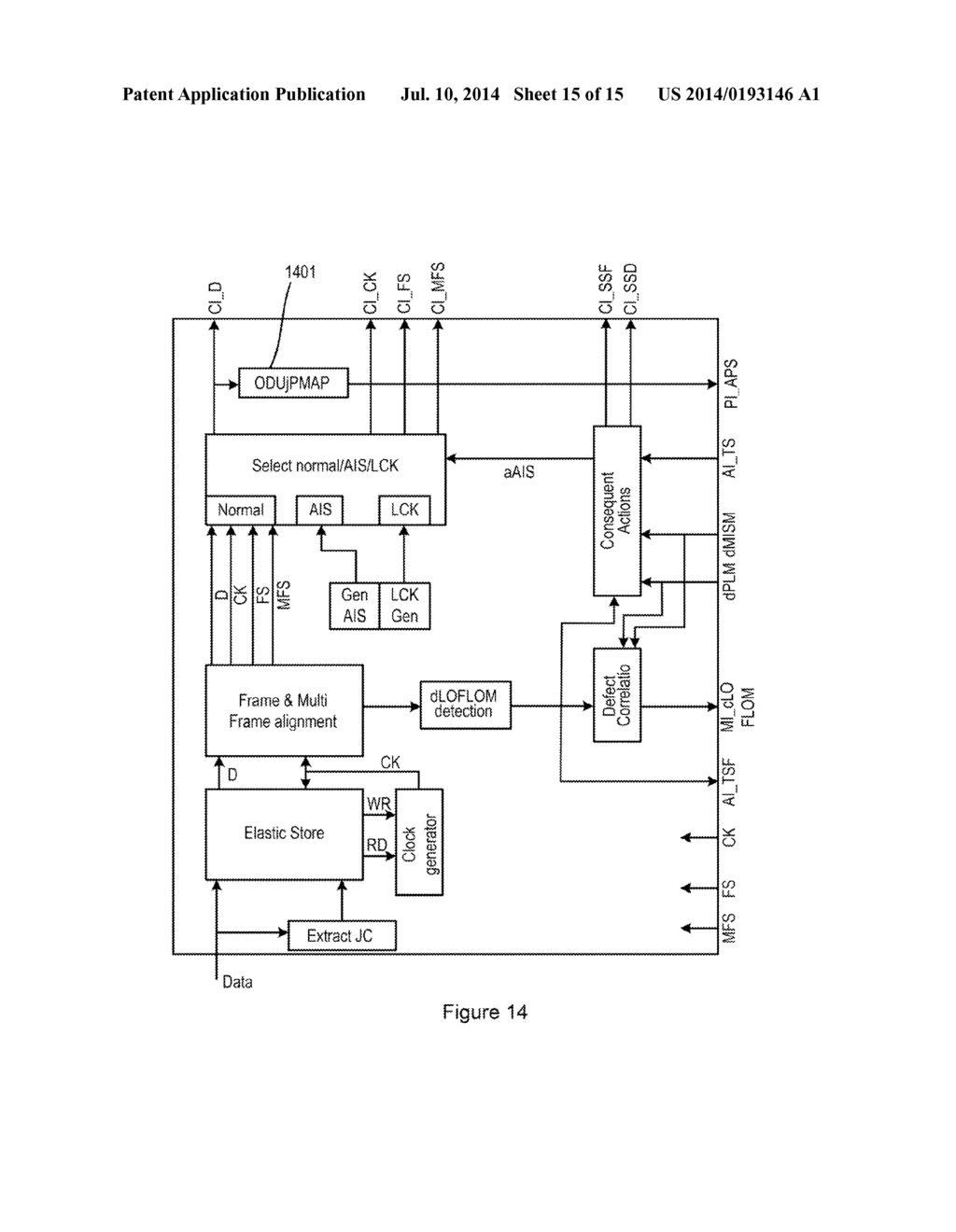 Apparatus and Method For Optical Transport Networks - diagram, schematic, and image 16