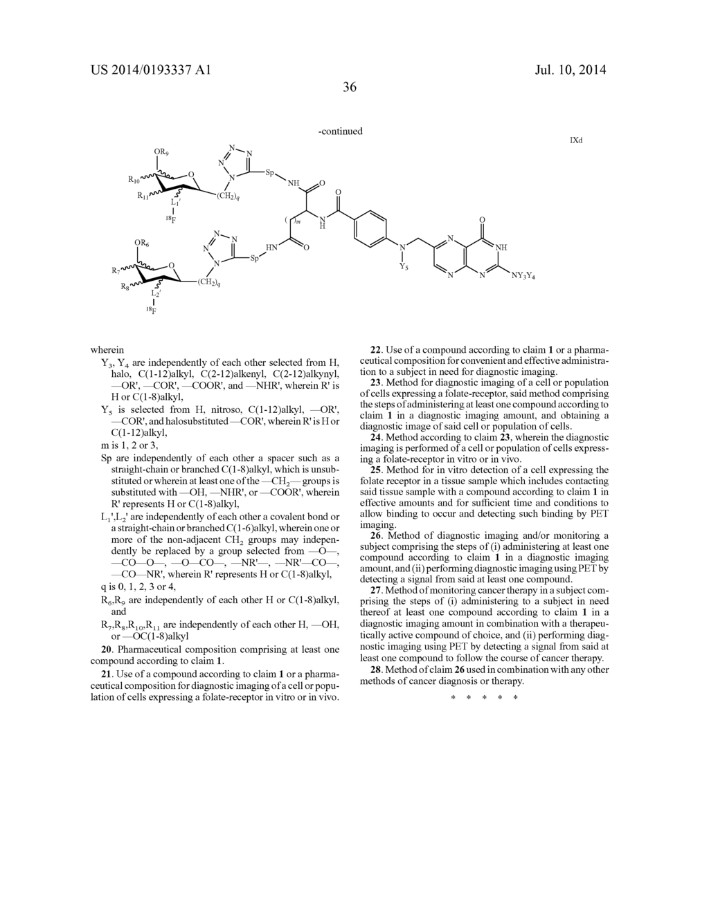 18F-SACCHARIDE-FOLATES - diagram, schematic, and image 45