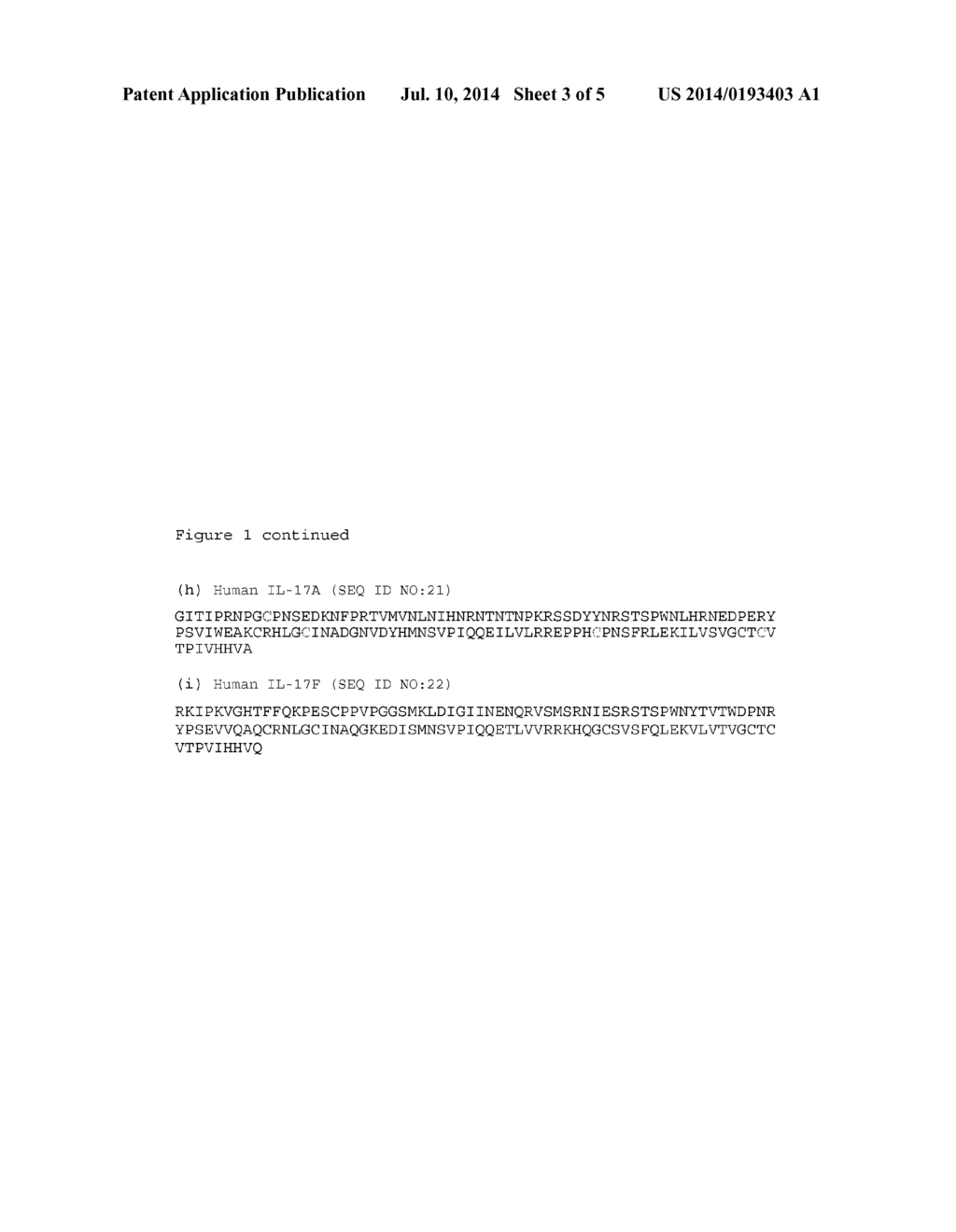 Epitopes of IL-17A and IL-17F and Antibodies Specific Thereto - diagram, schematic, and image 04