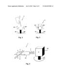 Method for treating a hollow glass article comprising a coating and a     facility for implementing the method diagram and image