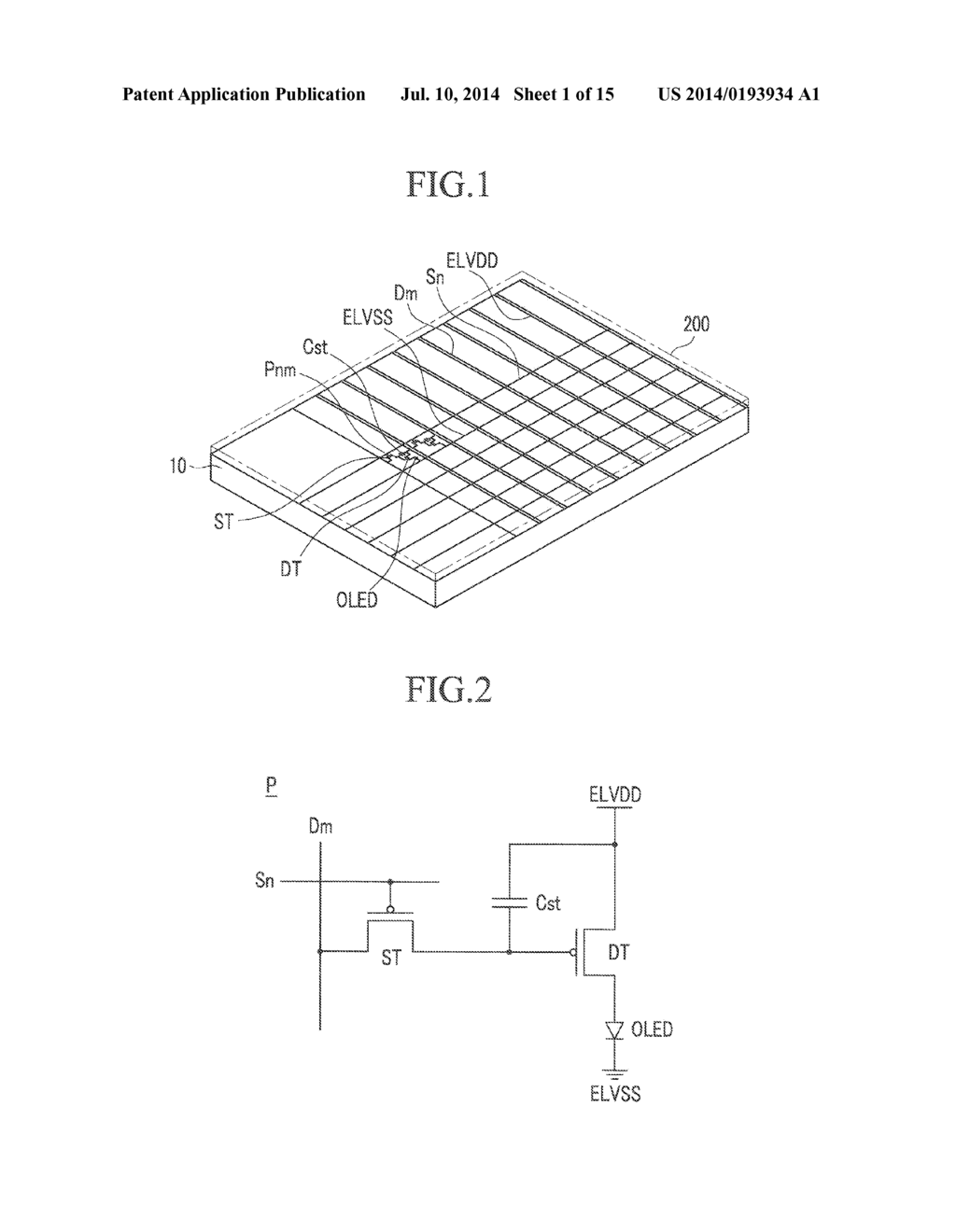 ORGANIC LIGHT EMITTING DISPLAY AND MANUFACTURING METHOD THEREOF - diagram, schematic, and image 02