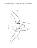 Hand-worn Novelty Animal Horns diagram and image