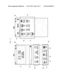 METHOD OF DISPLAYING ICONS ACCORDING TO SERVICE USAGE STATES AND MOBILE     TERMINAL SUPPORTING THE SAME diagram and image