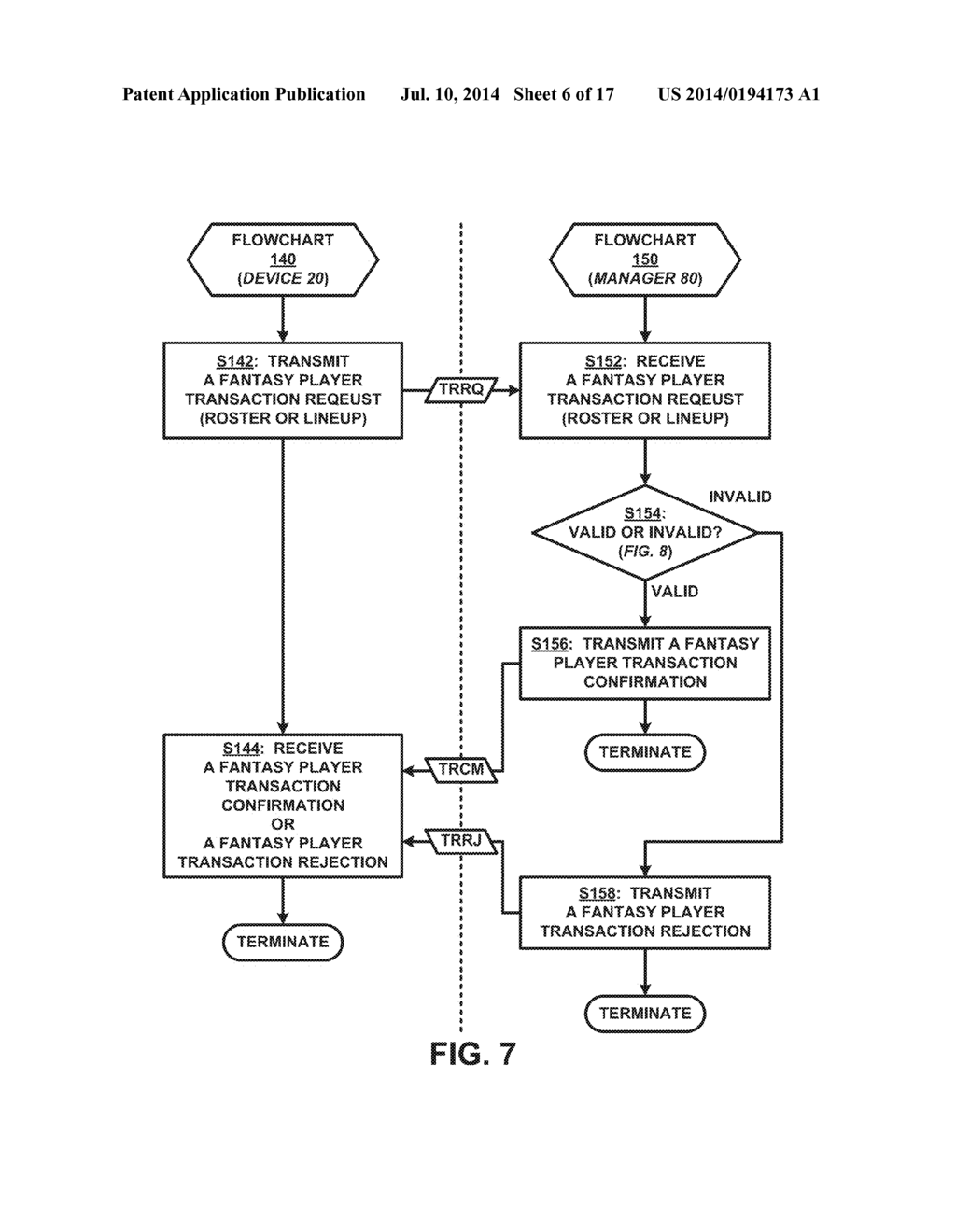 METHOD AND SYSTEM FOR OPERATING AND PARTICIPATING IN FANTASY LEAGUES - diagram, schematic, and image 07