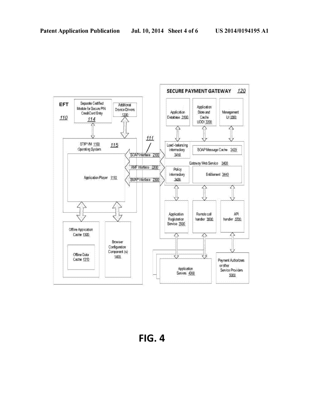 SYSTEMS AND METHODS FOR ELECTRONIC FUND TRANSFERS FOR USE WITH GAMING     SYSTEMS - diagram, schematic, and image 05