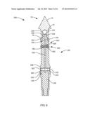 BROADHEAD ARROW TIP AND ASSOCIATED METHODS diagram and image