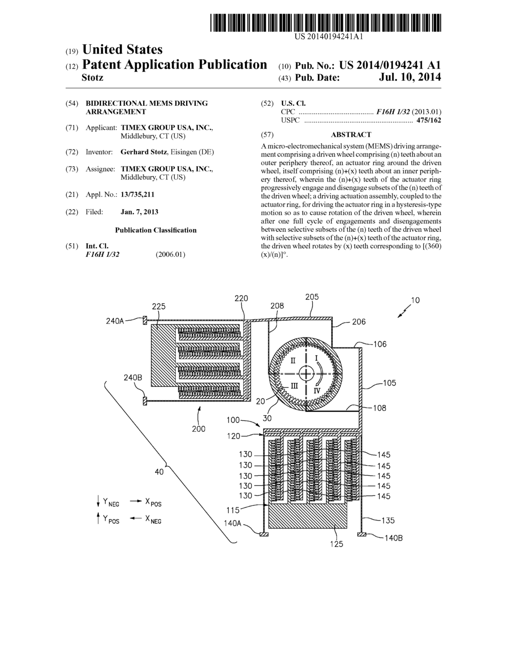 Bidirectional MEMS Driving Arrangement - diagram, schematic, and image 01