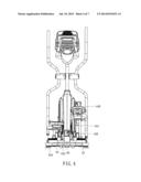 PEDAL MOTION PATH ADJUSTABLE ELLIPTICAL TRAINER diagram and image