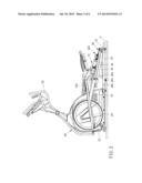 PEDAL MOTION PATH ADJUSTABLE ELLIPTICAL TRAINER diagram and image