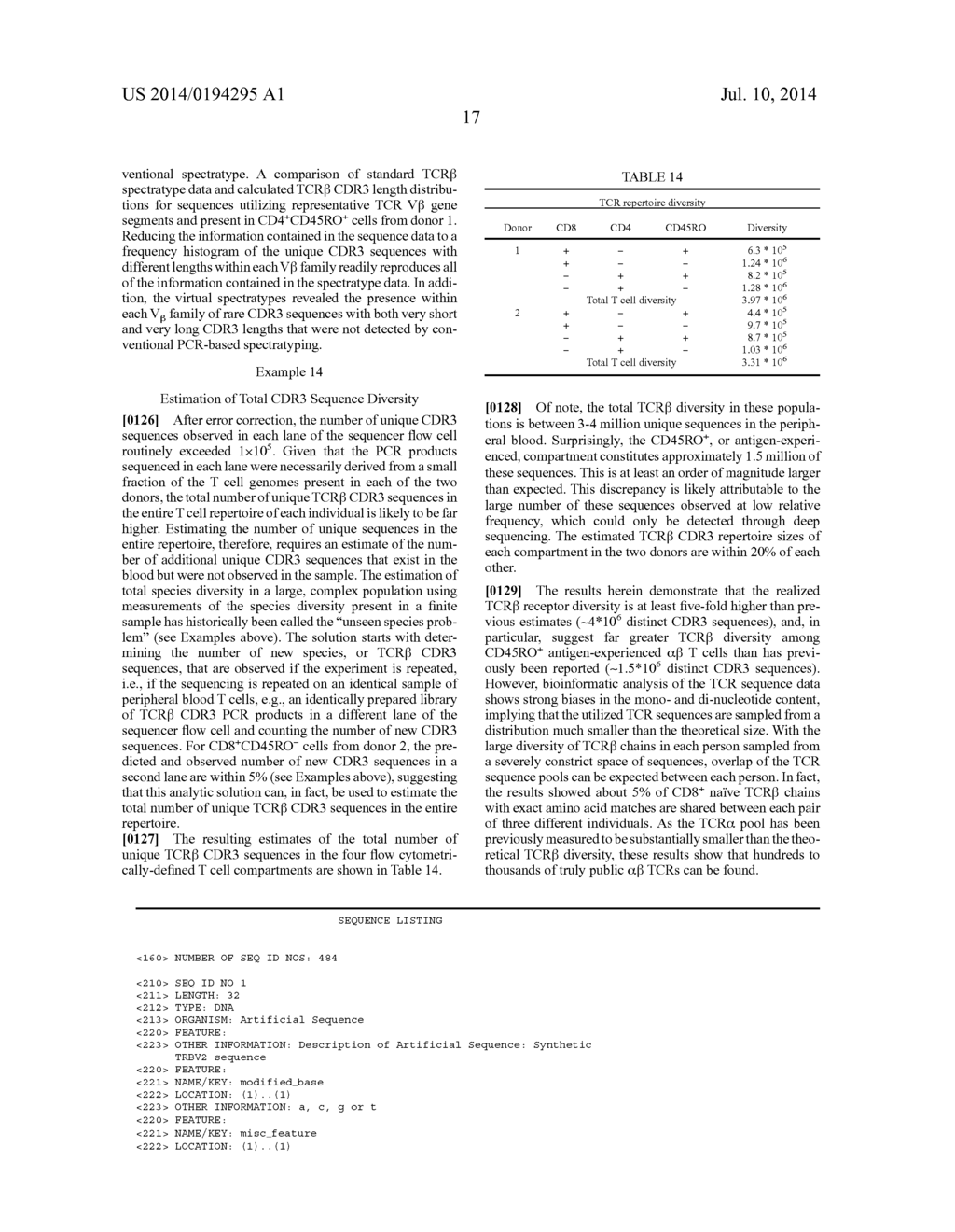 Method of Measuring Adaptive Immunity - diagram, schematic, and image 18
