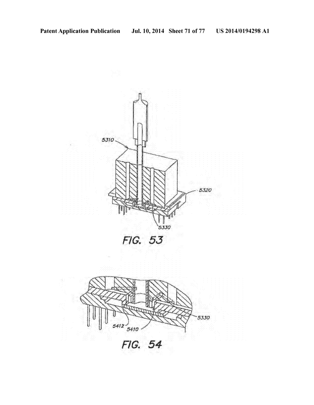 Methods and Apparatus for Detecting Molecular Interactions Using FET     Arrays - diagram, schematic, and image 72