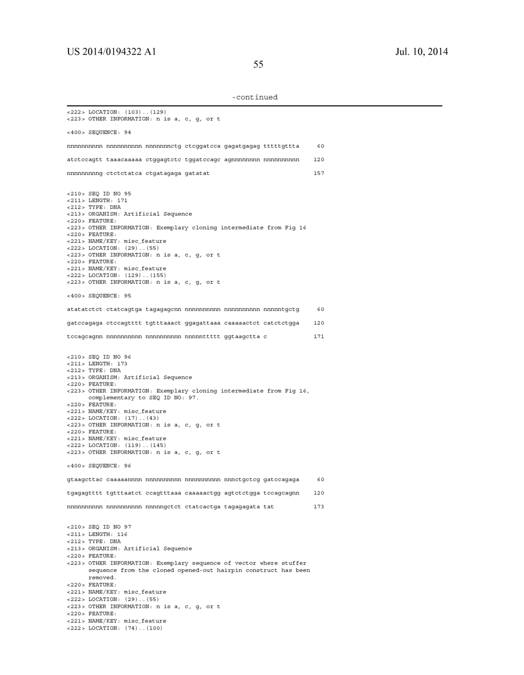 Methods for Creating and Identifying Functional RNA Interference Elements - diagram, schematic, and image 92