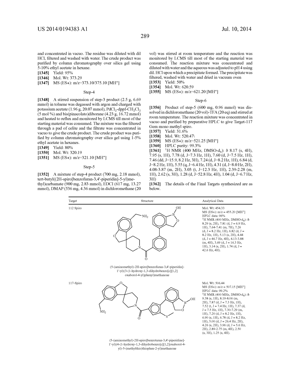 MONOMERS CAPABLE OF DIMERIZING IN AN AQUEOUS SOLUTION, AND METHODS OF     USING SAME - diagram, schematic, and image 296