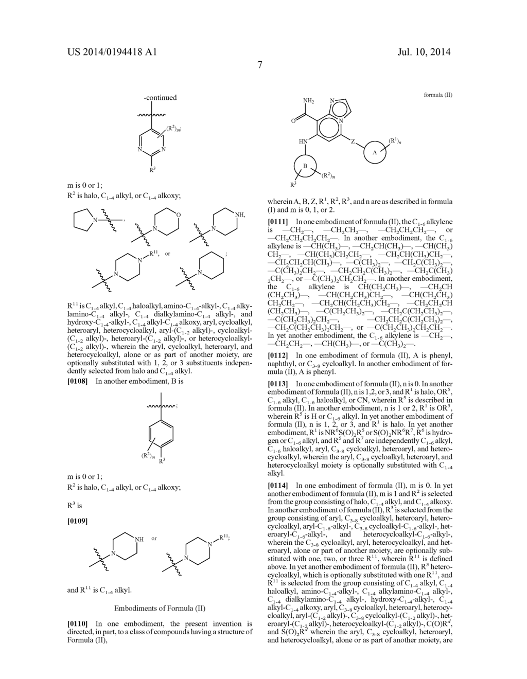 BICYCLIC CARBOXAMIDE INHIBITORS OF KINASES - diagram, schematic, and image 08