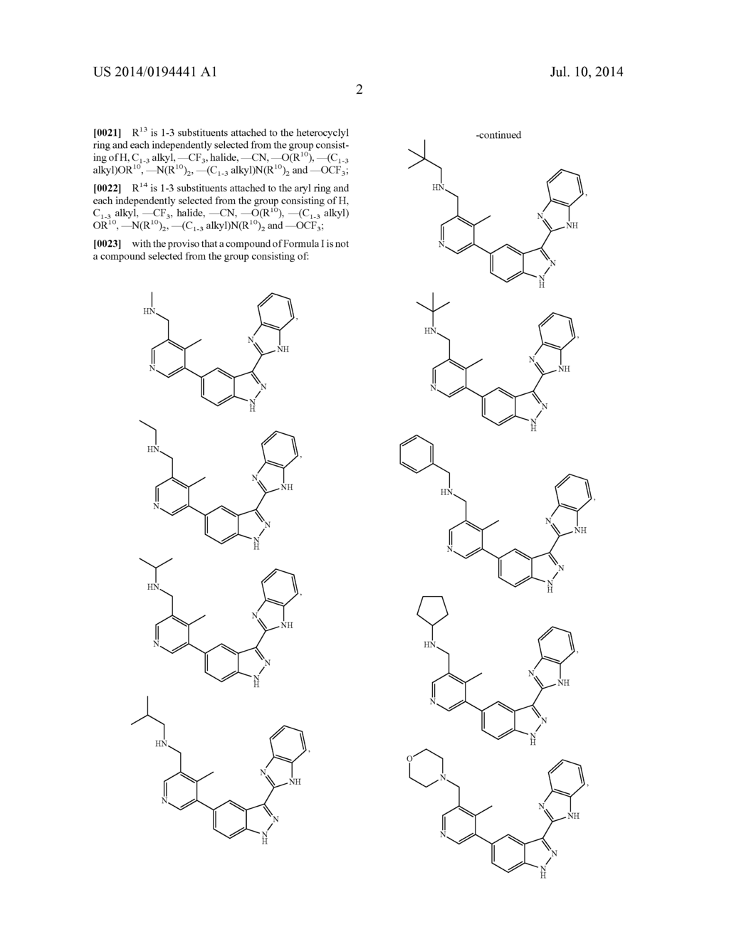 3-(BENZOIMIDAZOL-2-YL)-INDAZOLE INHIBITORS OF THE WNT SIGNALING PATHWAY     AND THERAPEUTIC USES THEREOF - diagram, schematic, and image 03