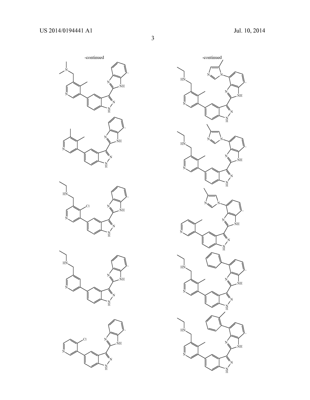 3-(BENZOIMIDAZOL-2-YL)-INDAZOLE INHIBITORS OF THE WNT SIGNALING PATHWAY     AND THERAPEUTIC USES THEREOF - diagram, schematic, and image 04