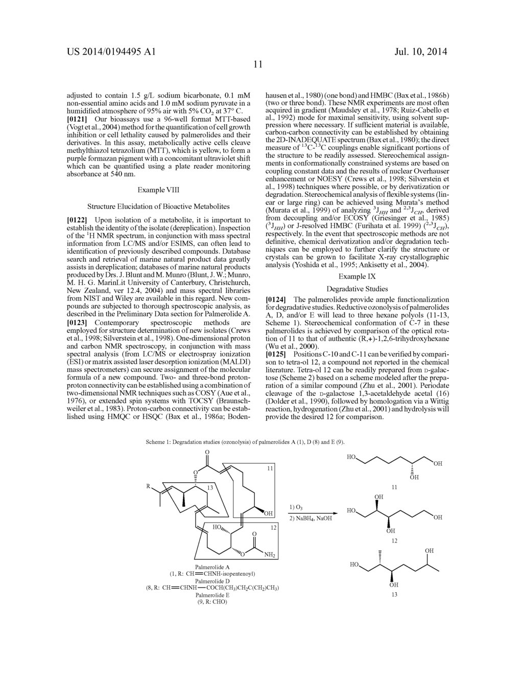 CYTOTOXIN COMPOUNDS AND METHODS OF ISOLATION - diagram, schematic, and image 36