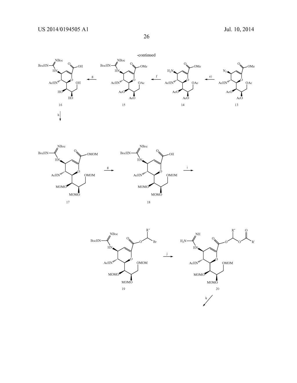 Neuraminidase Inhibitors - diagram, schematic, and image 30