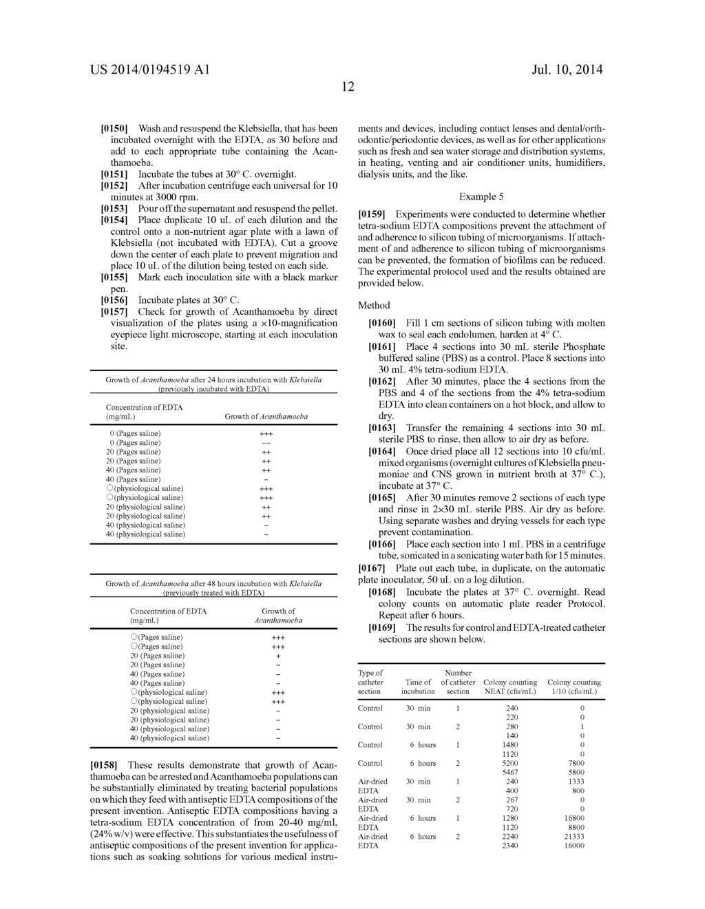 Antiseptic compositions, methods and systems - diagram, schematic, and image 29