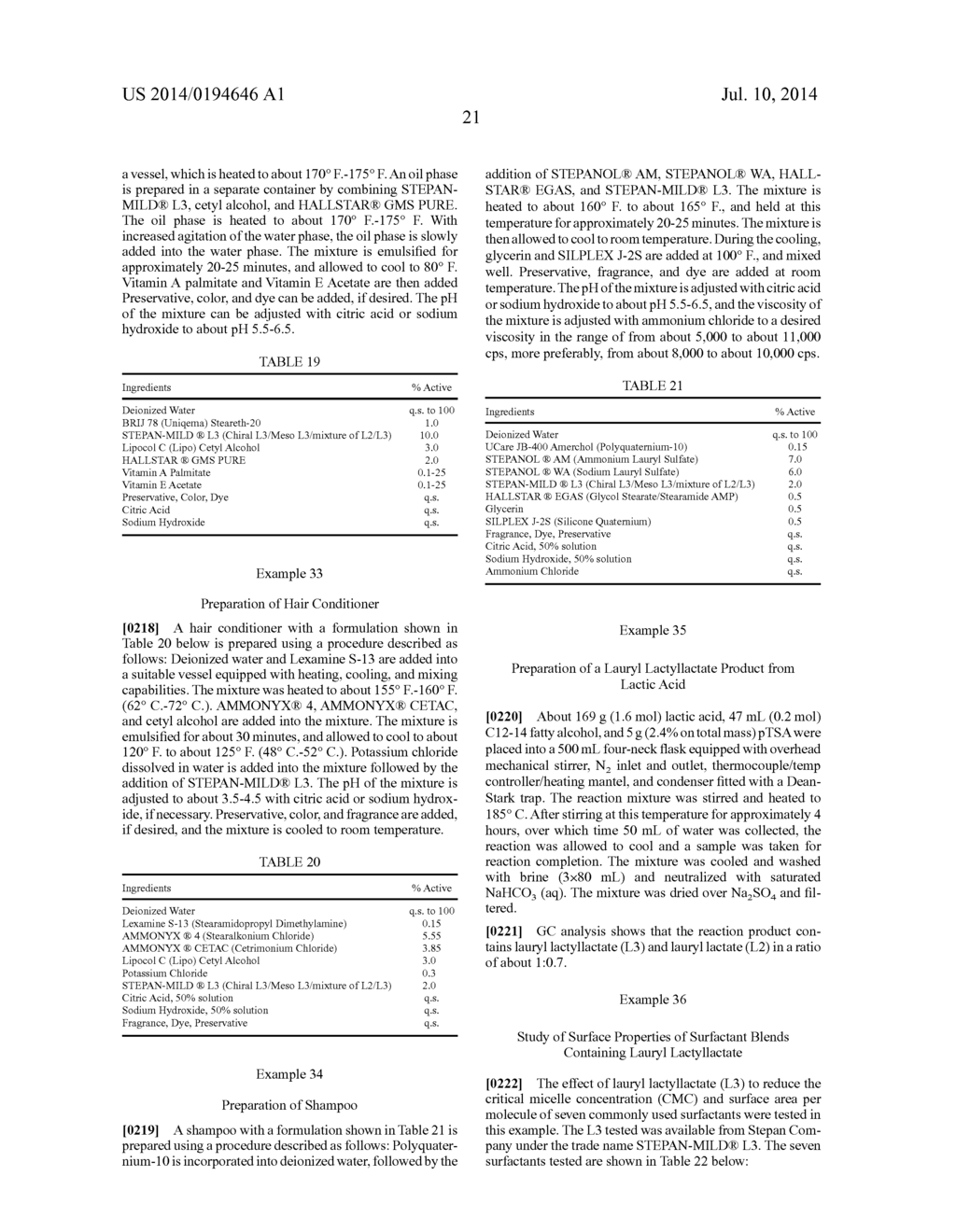 Alkyl Lactyllactates and Processes of Making the Same - diagram, schematic, and image 44