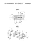 ENDOSCOPE APPARATUS AND TREATMENT APPARATUS diagram and image