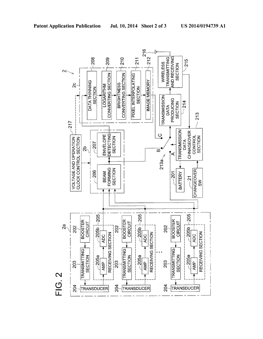 ULTRASOUND PROBE - diagram, schematic, and image 03