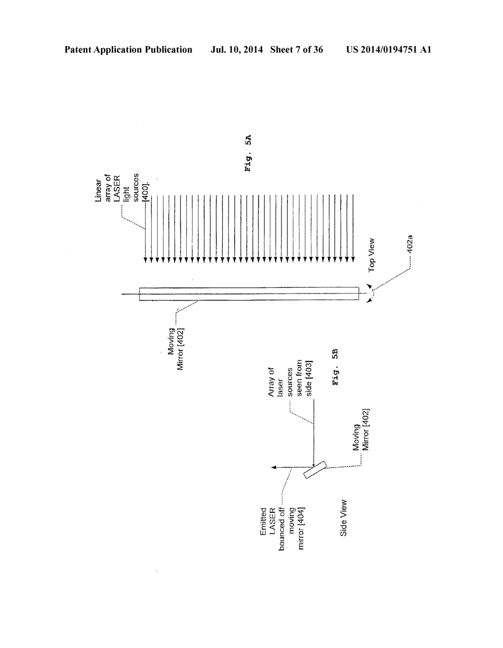 Scanned Laser Vein Contrast Enhancer Using One Laser for a Detection Mode     and a Display Mode - diagram, schematic, and image 08