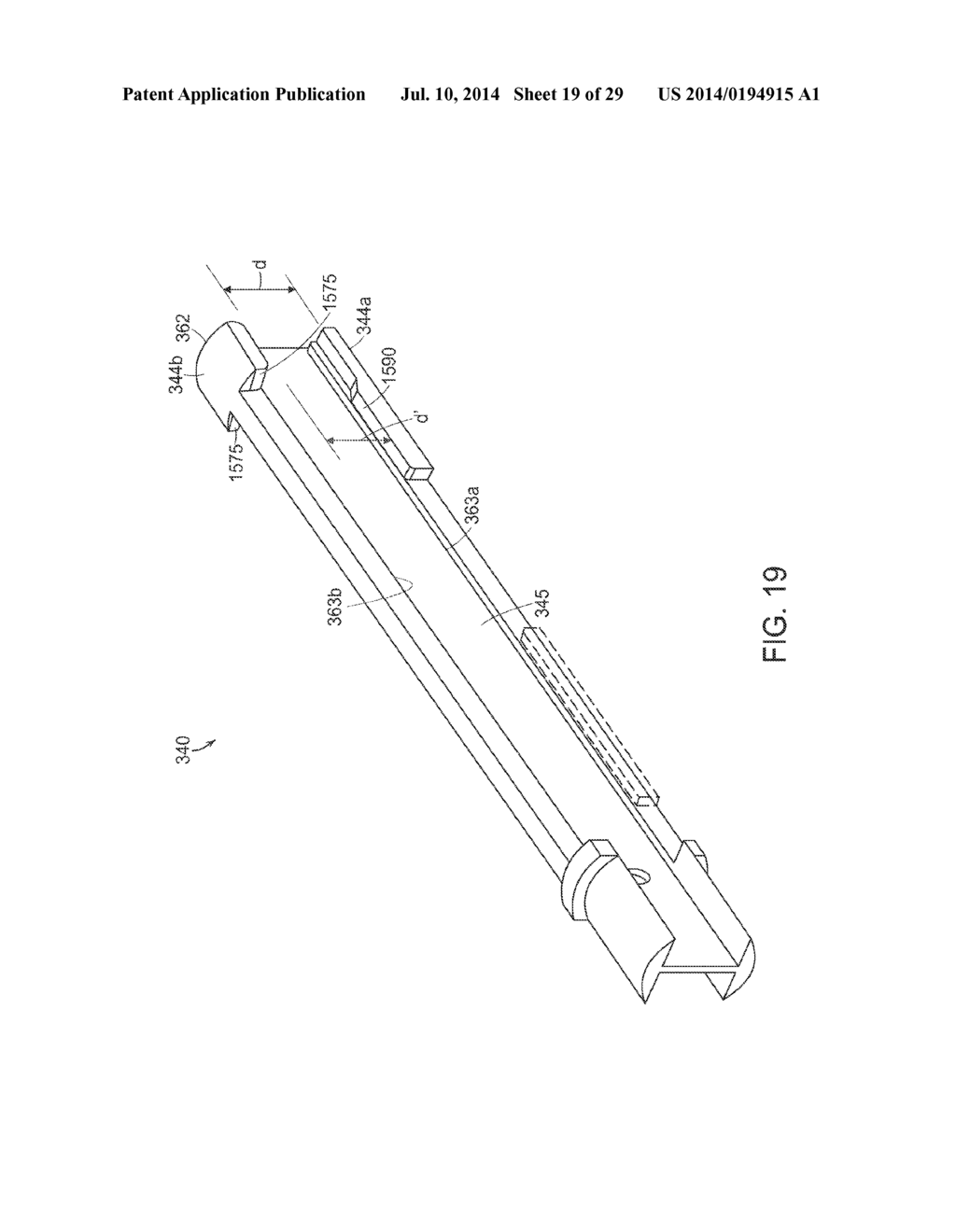 ELECTROSURGICAL CUTTING AND SEALING INSTRUMENTS WITH JAWS HAVING A     PARALLEL CLOSURE MOTION - diagram, schematic, and image 20