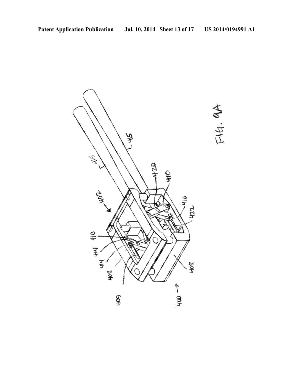 STABLE DEVICE FOR INTERVERTEBRAL DISTRACTION AND FUSION - diagram, schematic, and image 14