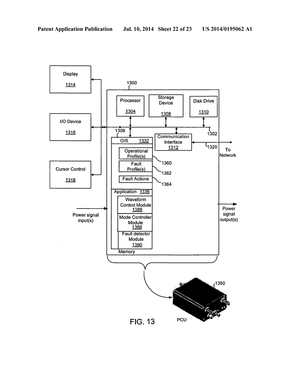 METHOD, A SYSTEM, A COMPUTER-READABLE MEDIUM, AND A POWER CONTROLLING     APPARATUS FOR APPLYING AND DISTRIBUTING POWER - diagram, schematic, and image 23