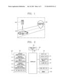 VEHICLE TERMINAL AND LOCATION-BASED CONTENT SHARING SYSTEM HAVING THE SAME diagram and image