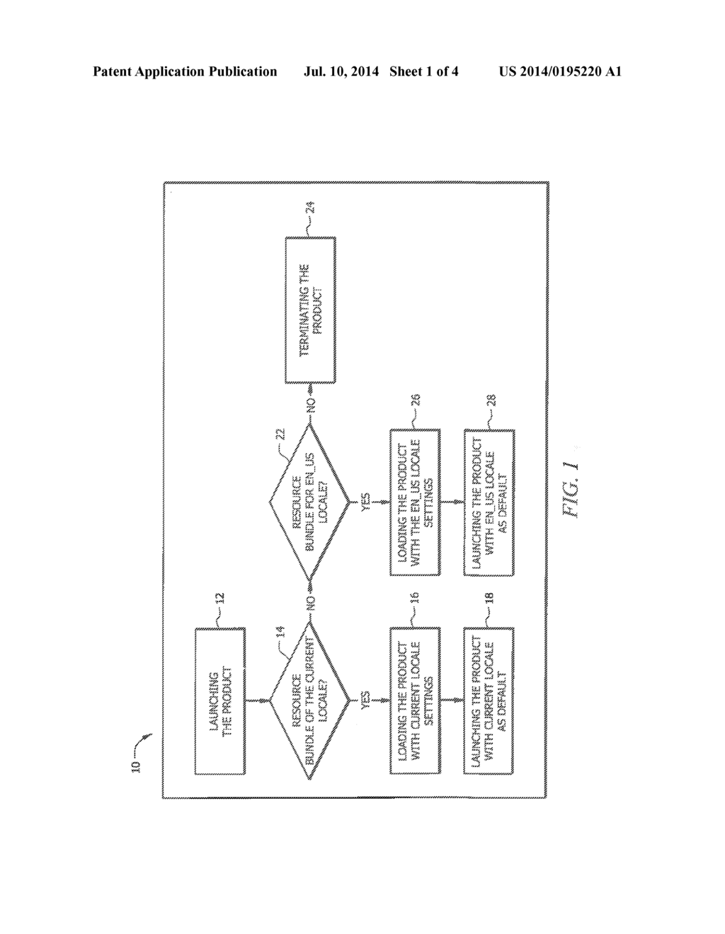 METHOD AND SYSTEM FOR INTERNATIONALIZATION OF A COMPUTING DEVICE - diagram, schematic, and image 02
