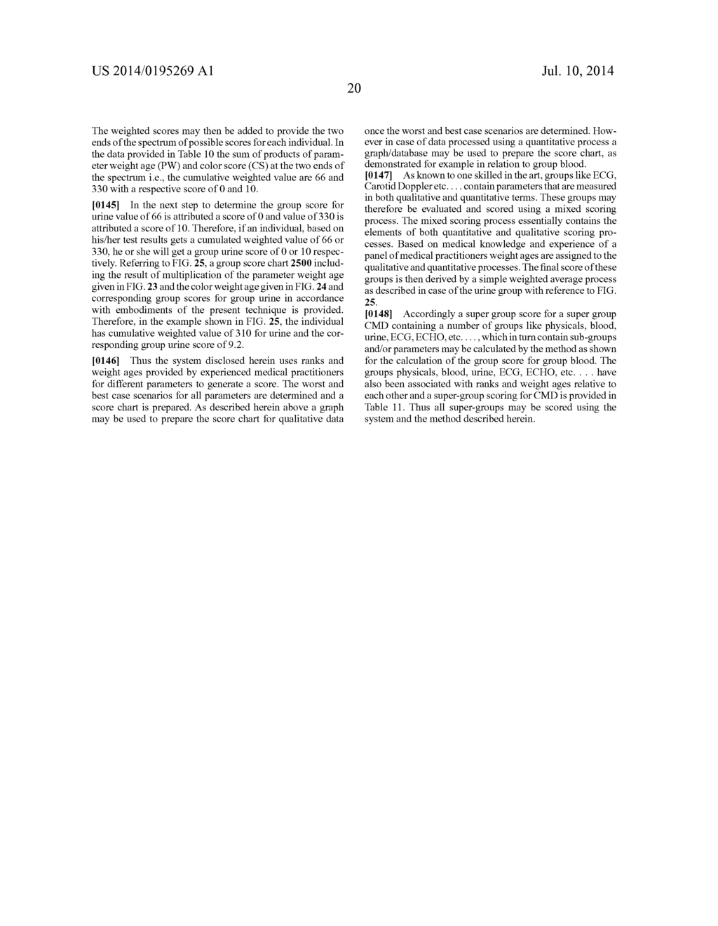 SYSTEM AND METHOD FOR HEALTH ASSESSMENT, PREDICTION AND MANAGEMENT - diagram, schematic, and image 69