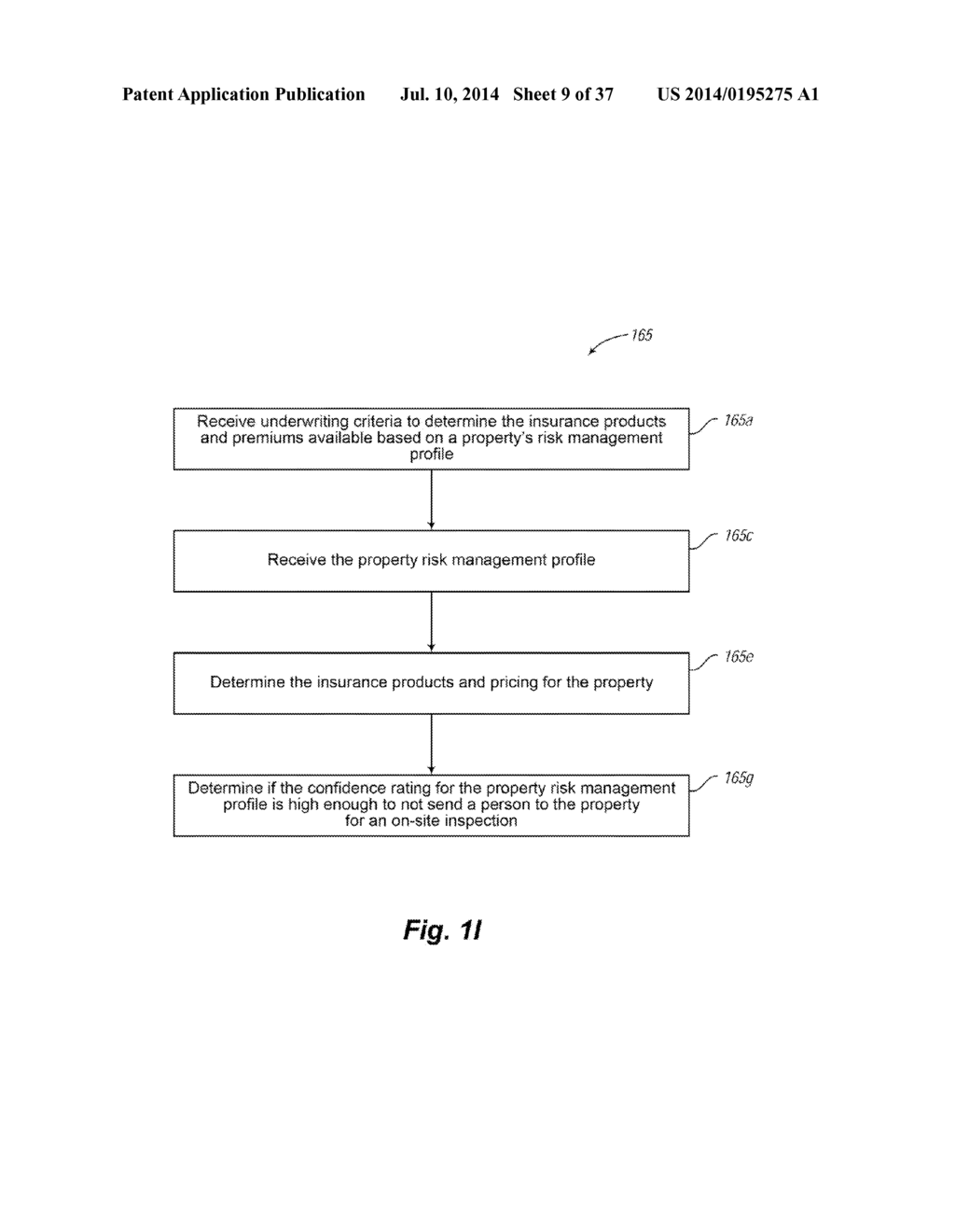 SYSTEMS AND METHODS FOR PERFORMING A RISK MANAGEMENT ASSESSMENT OF A     PROPERTY - diagram, schematic, and image 10