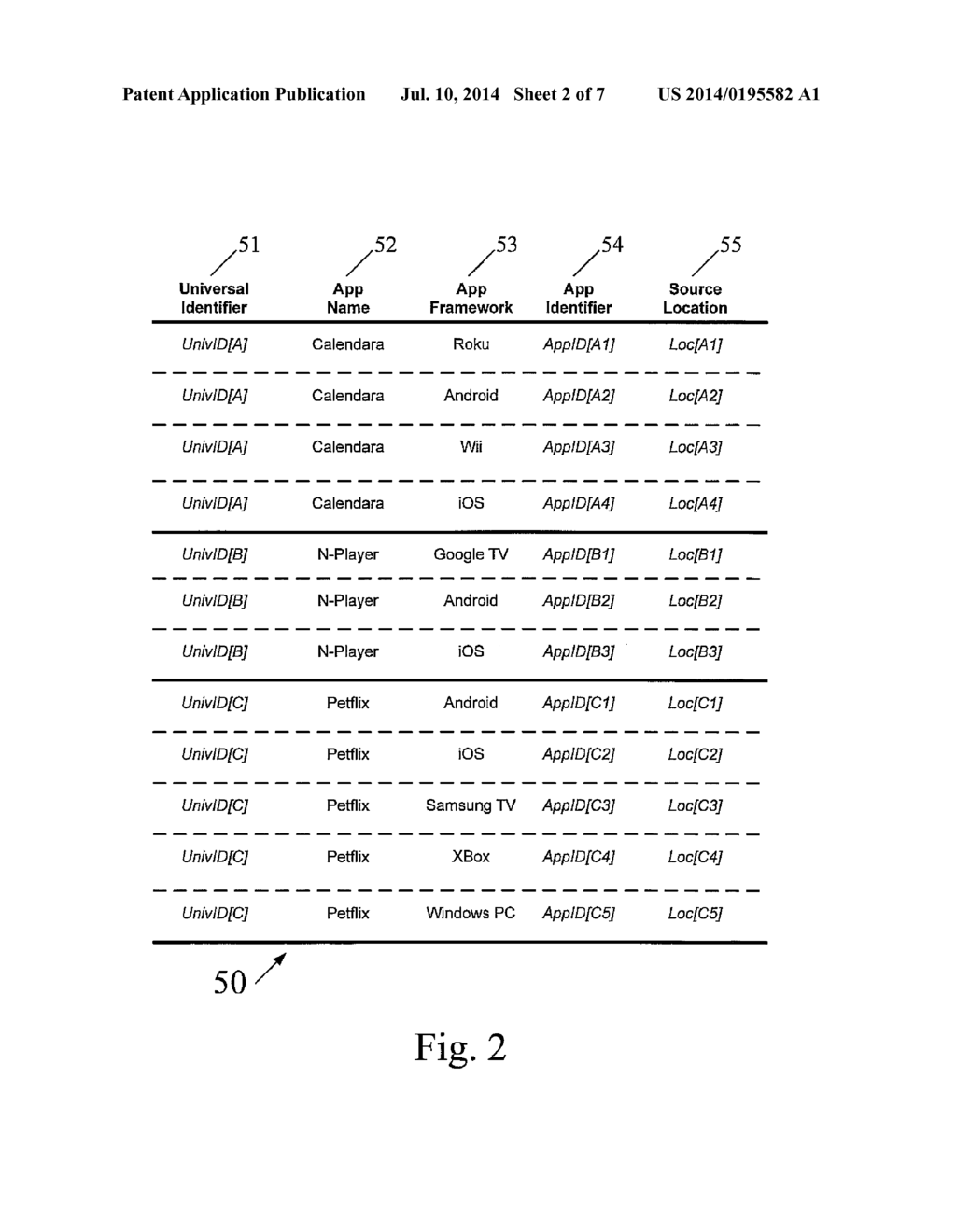 SYSTEM AND METHOD FOR PROVIDING AN INTER-APPLICATION COMMUNICATION     FRAMEWORK - diagram, schematic, and image 03