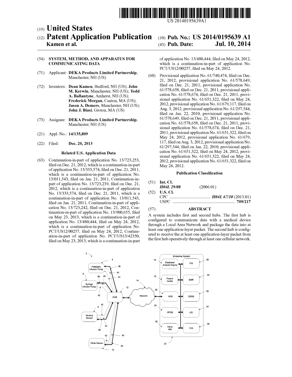 System, Method, and Apparatus for Communicating Data - diagram, schematic, and image 01