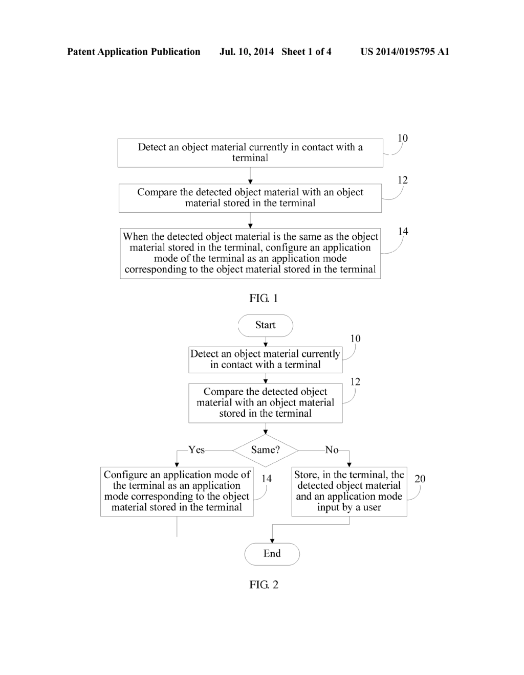 METHOD AND MOBILE TERMINAL FOR CONFIGURING APPLICATION MODE - diagram, schematic, and image 02