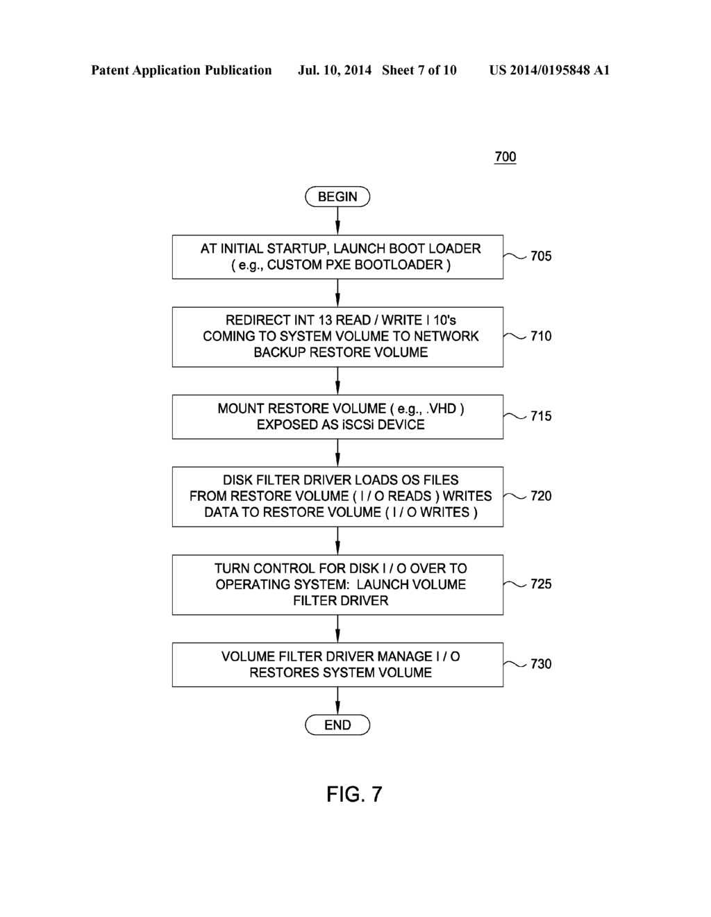 METHODS AND SYSTEMS FOR INSTANT RESTORE OF SYSTEM VOLUME - diagram, schematic, and image 08