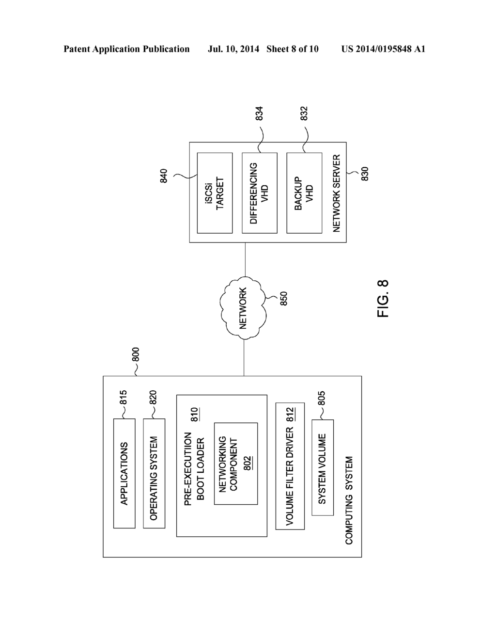 METHODS AND SYSTEMS FOR INSTANT RESTORE OF SYSTEM VOLUME - diagram, schematic, and image 09