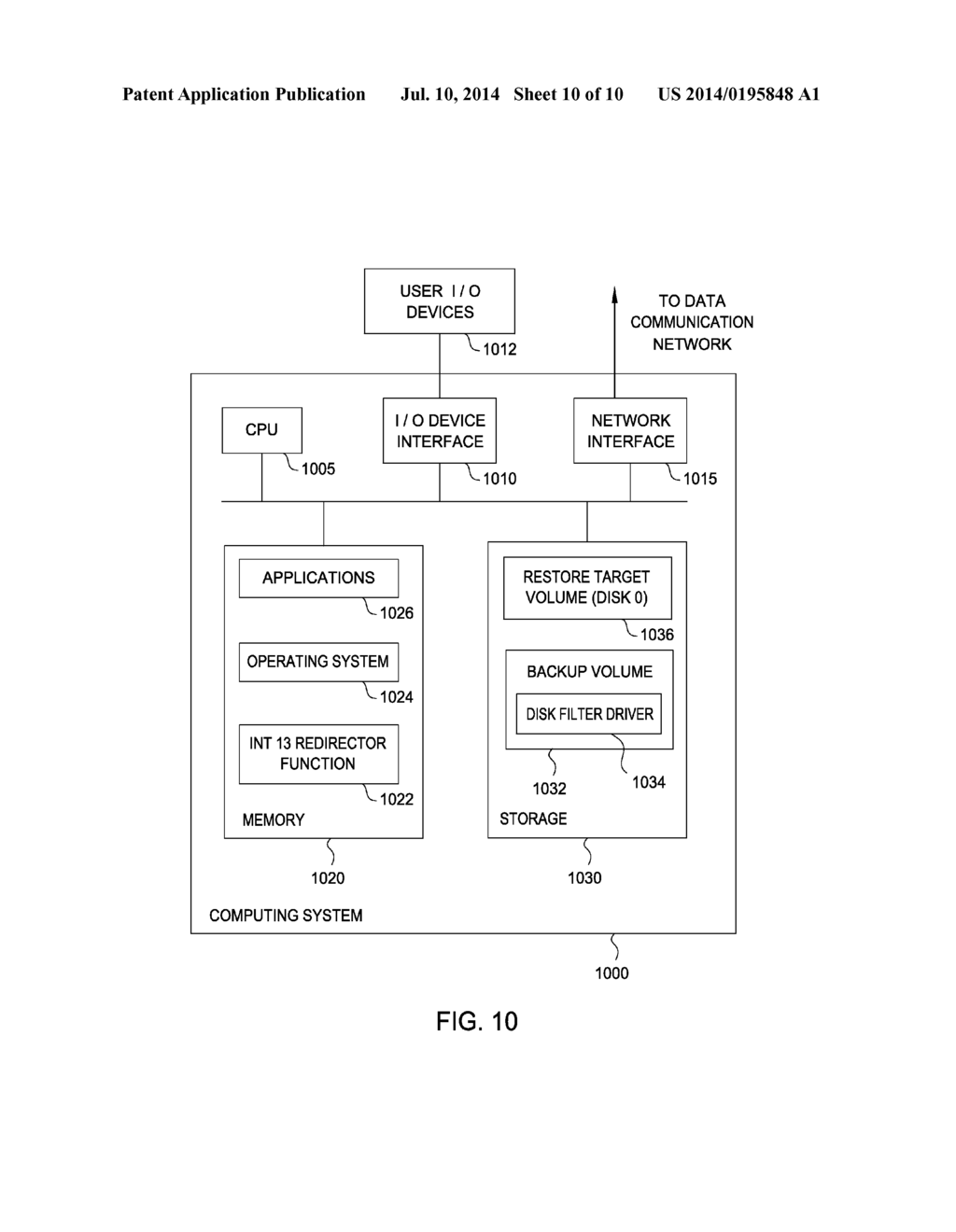 METHODS AND SYSTEMS FOR INSTANT RESTORE OF SYSTEM VOLUME - diagram, schematic, and image 11