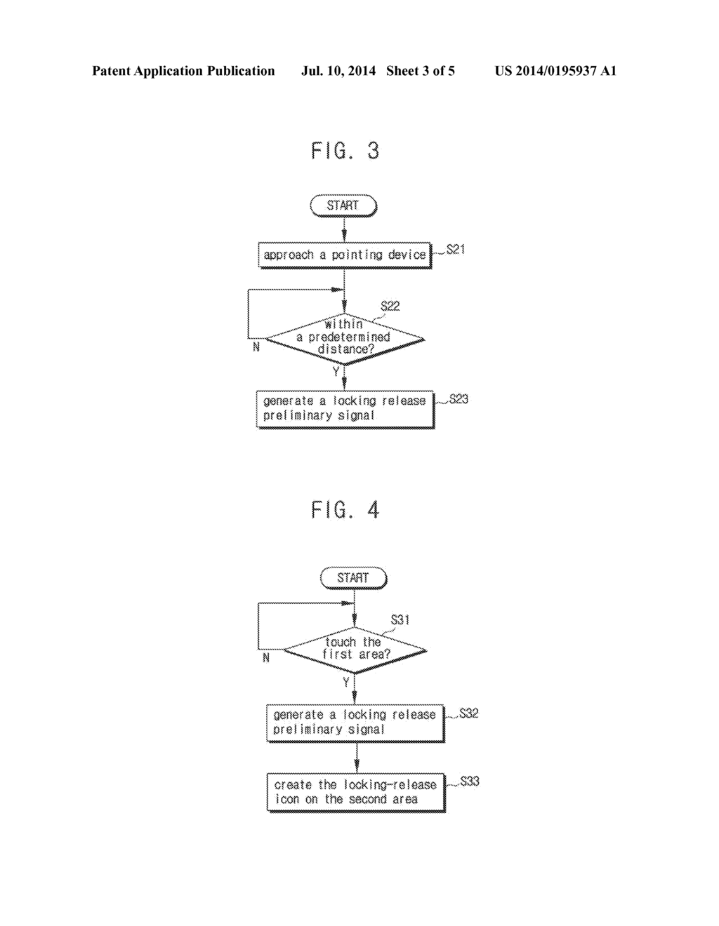 METHOD FOR RELEASING A LOCKING IN MOBILE TERMINAL AND MOBILE TERMINAL     USING THE SAME - diagram, schematic, and image 04