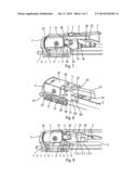 HYDRAULIC CONNECTOR FOR A WINDSHIELD WIPER BLADE HAVING A RETRACTABLE     BUTTON diagram and image