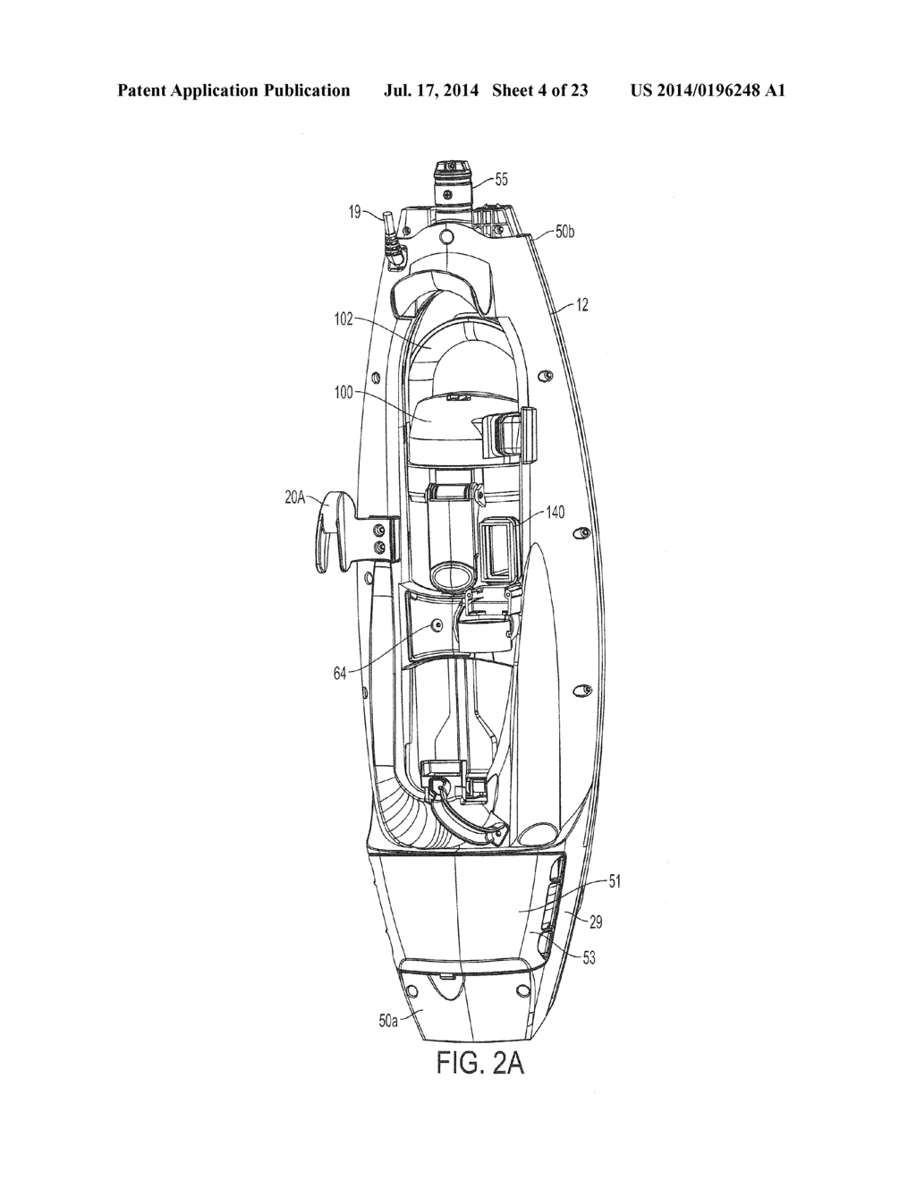 DEBRIS COLLECTION DEVICE FOR BAGLESS VACUUM CLEANERS - diagram, schematic, and image 05