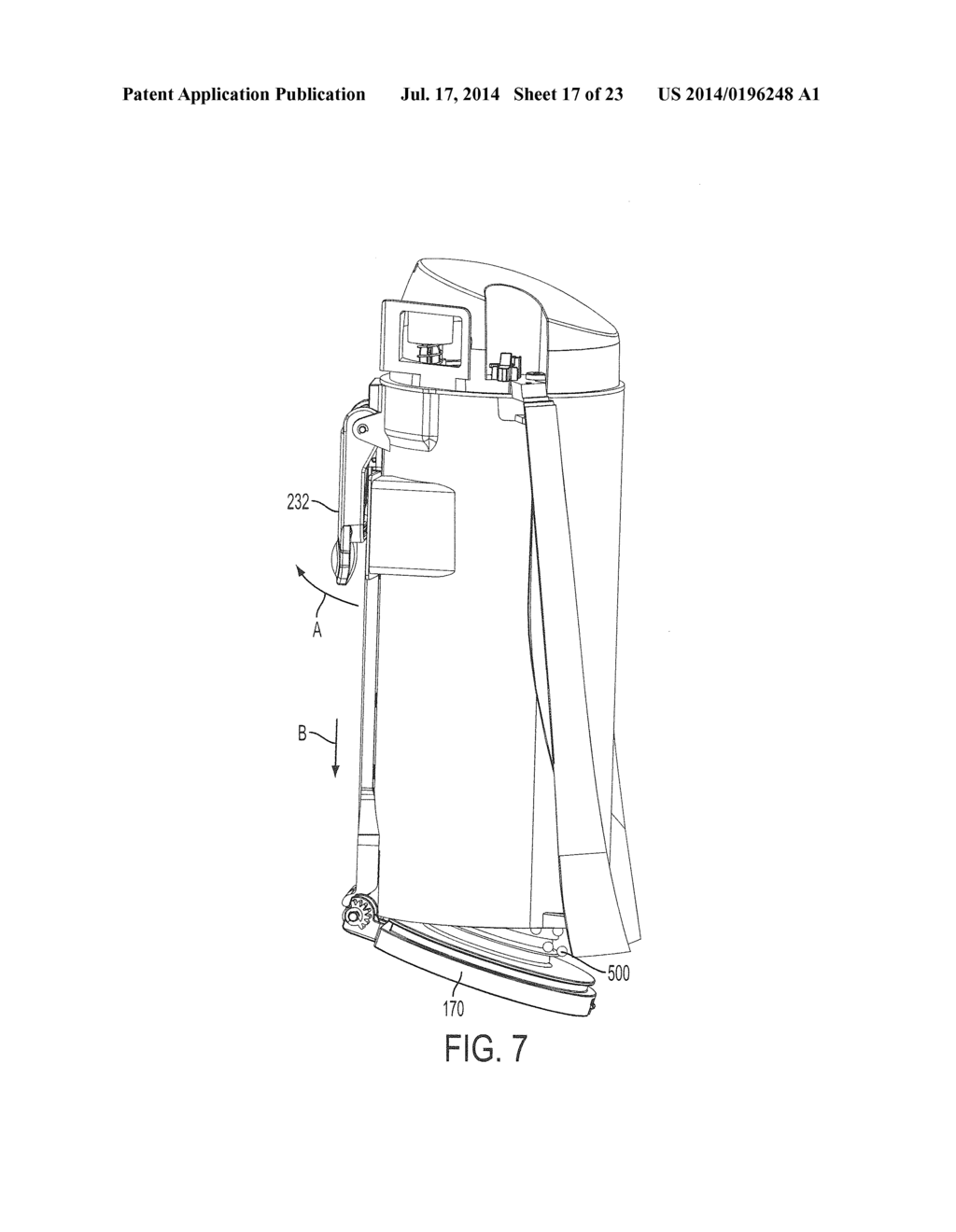 DEBRIS COLLECTION DEVICE FOR BAGLESS VACUUM CLEANERS - diagram, schematic, and image 18