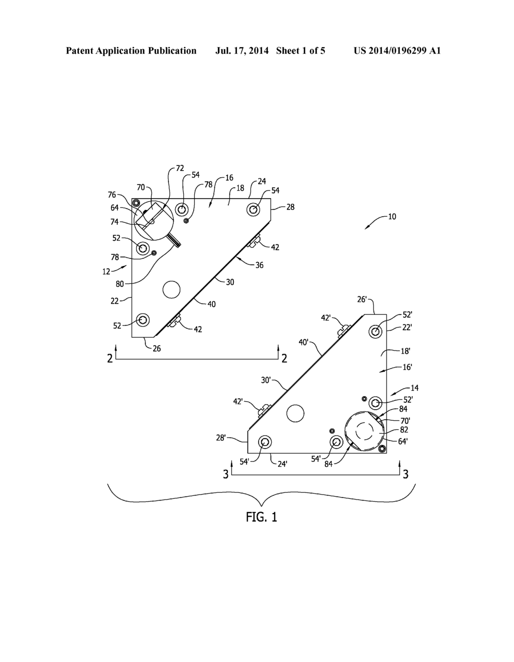 APPARATUS FOR CONFIRMING RIGHT ANGLES AT CORNERS OF A RECTANGULAR     STRUCTURE WITH A TAPE MEASURE - diagram, schematic, and image 02